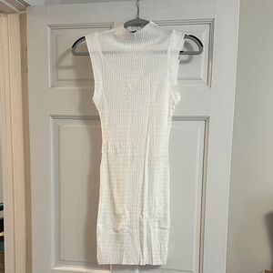 NWT Forever 21 women’s white knit dress